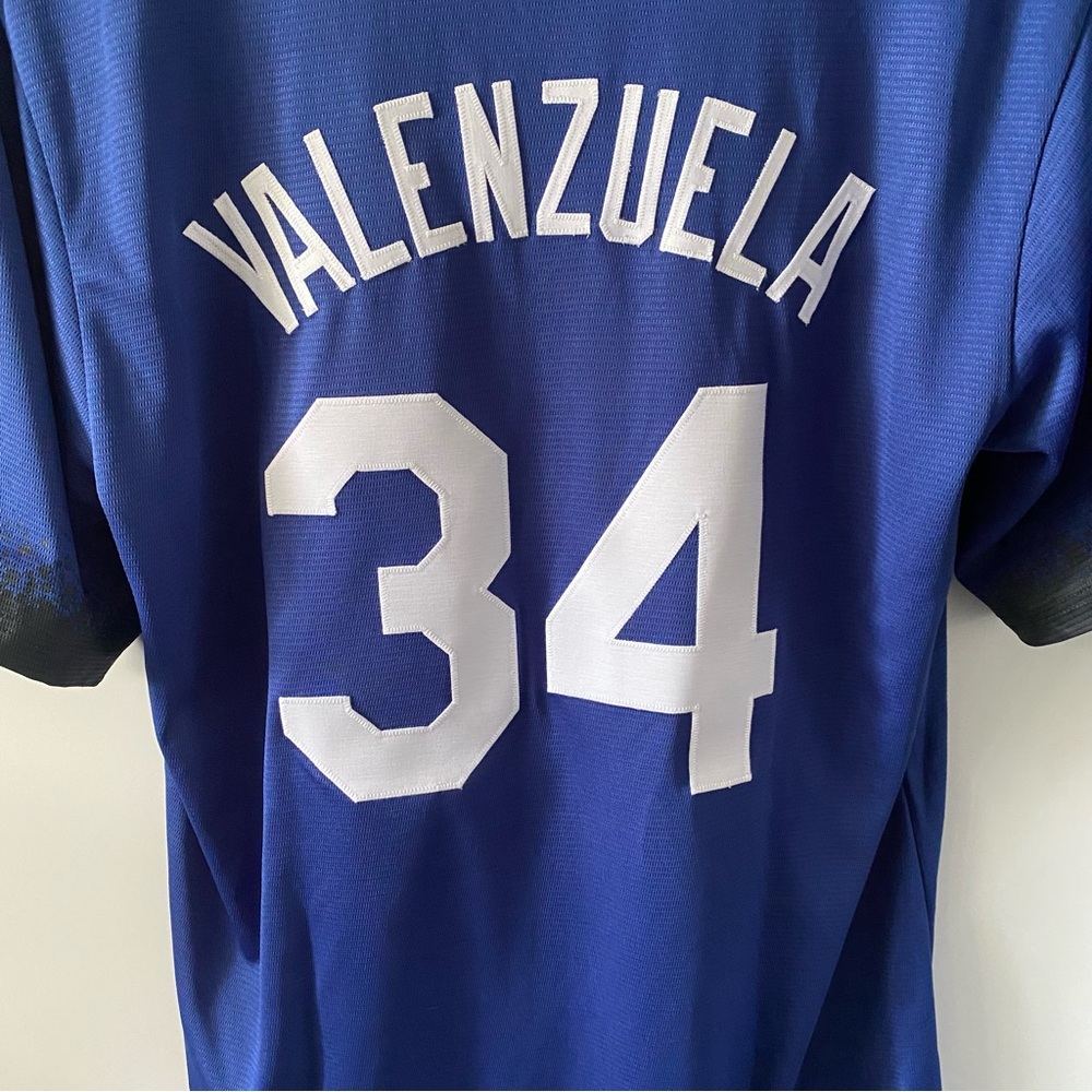 Fernando Valenzuela Nike City Connect Los Dodgers Jersey